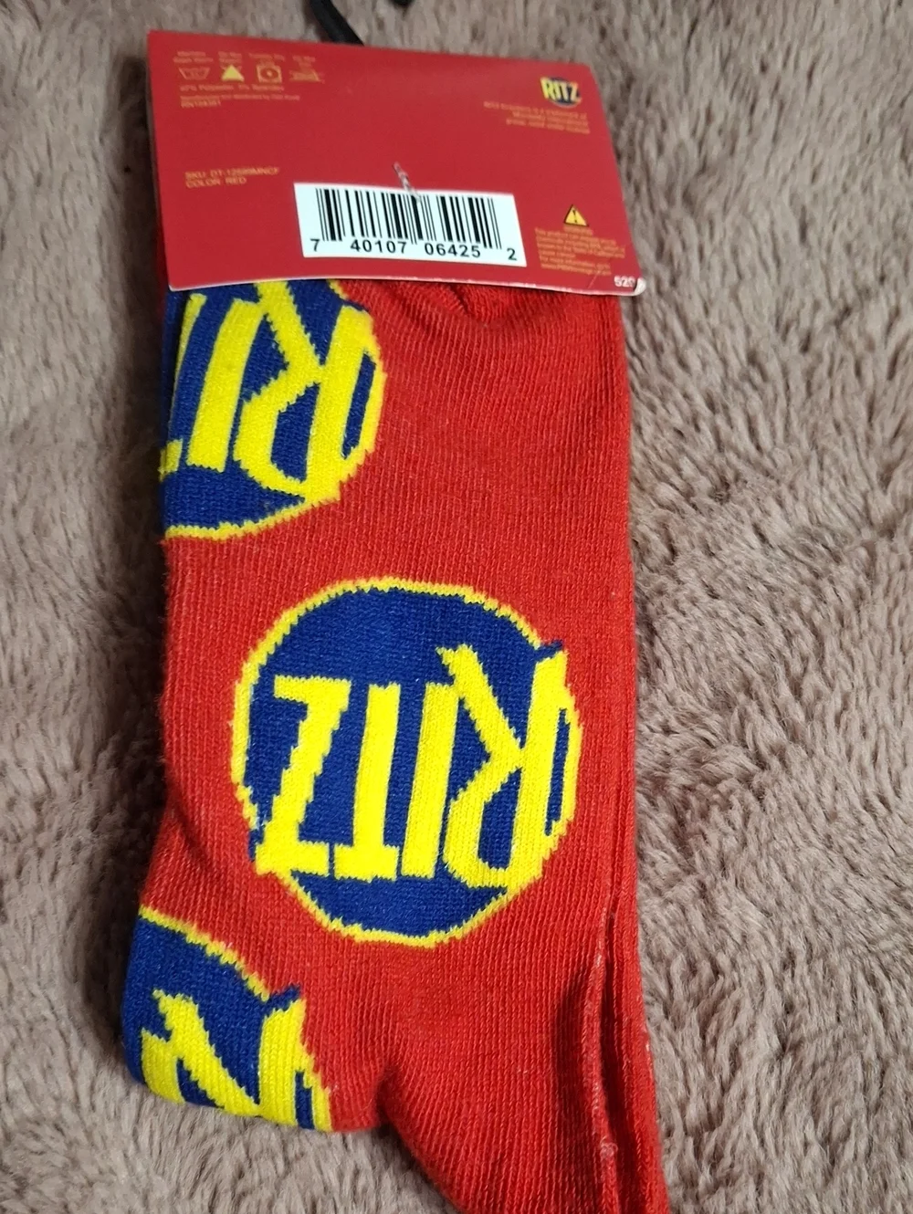 Logo Men's Crew Socks - Mens Shoe Sz 6-12